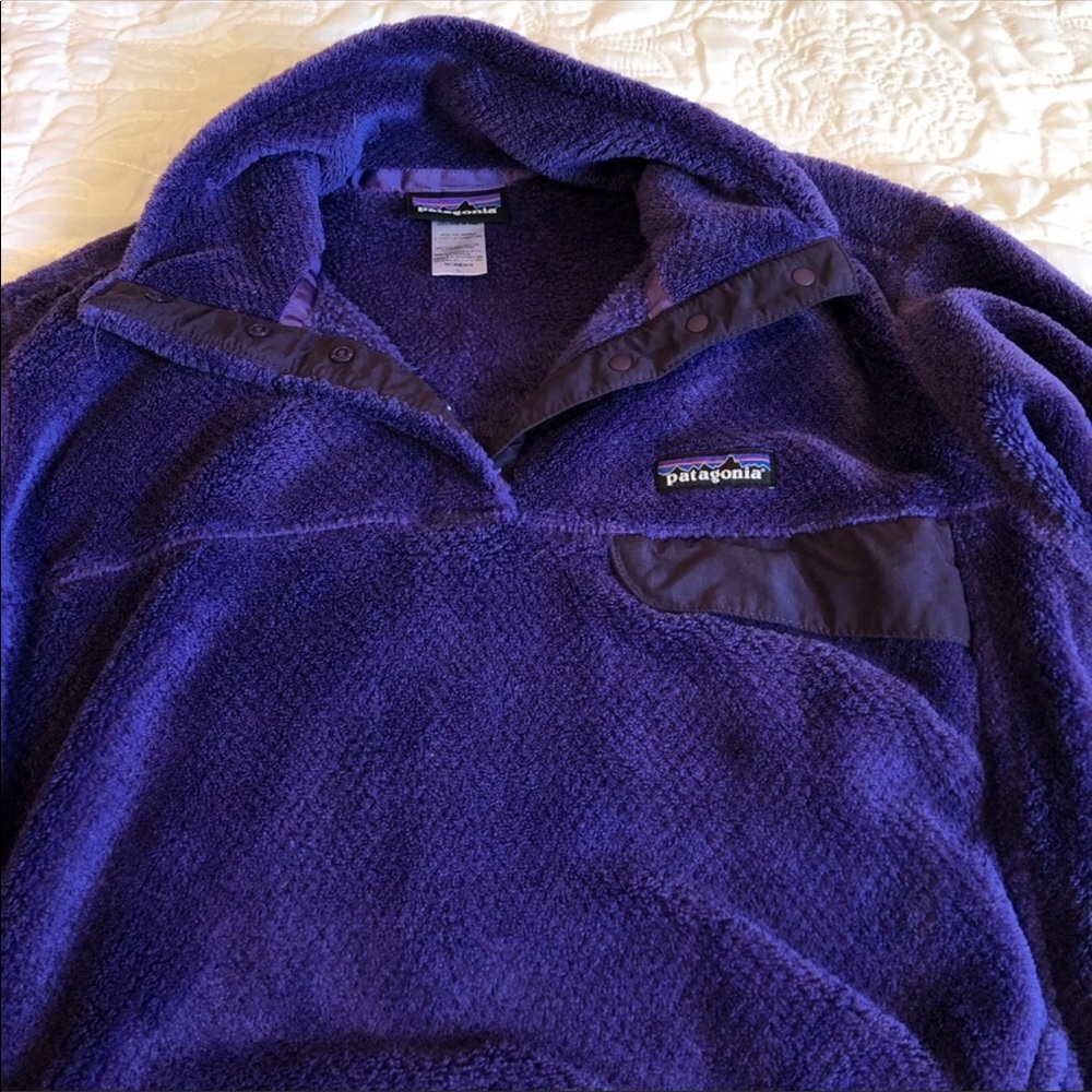 Patagonia women’s Re-Tool Snap fleece